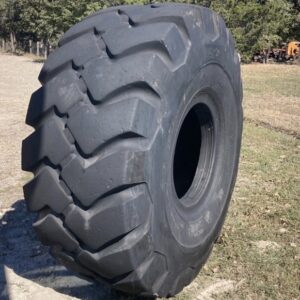 <font color='#da2127' font size ='2'><b>29.5X25 Firestone OTR Tire E-3 L-3 SRG Super Rock Grip 28-Ply </font></b><br><font size ='1' color='grey'>CONDITION: </font><font size ='2'>Used<br><font size ='1' color='grey'>TREAD DEPTH:</font><font size ='2'>  39/32nds<br><font size ='1' color='grey'>DETAILS:</font><font size ='2'> Clean, 1-Sidewall Spot<br><font size ='1' color='grey'>REF #:</font><font size ='2'> D412<br><font size ='1' color='grey'>LOCATION:</font><font size ='2'> Flatonia, TX