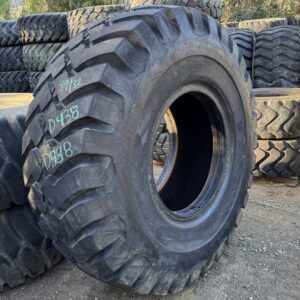 <font color='#da2127' font size ='2'><b>29.5X35 Firestone OTR Tire E-3 L-3 SRG Super Rock Grip 34-Ply </font></b><br><font size ='1' color='grey'>CONDITION: </font><font size ='2'>New-Take-Off<br><font size ='1' color='grey'>TREAD DEPTH:</font><font size ='2'>  49/32nds<br><font size ='1' color='grey'>DETAILS:</font><font size ='2'> Clean<br><font size ='1' color='grey'>REF #:</font><font size ='2'> D438<br><font size ='1' color='grey'>LOCATION:</font><font size ='2'> San Jacinto, CA