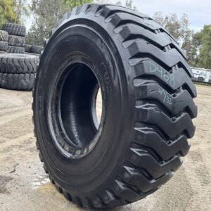 <font color='#da2127' font size ='2'><b>29.5R35 Bridgestone OTR Tire E-3 VRL 2-Star </font></b><br><font size ='1' color='grey'>CONDITION: </font><font size ='2'>Used<br><font size ='1' color='grey'>TREAD DEPTH:</font><font size ='2'>  45/32nds<br><font size ='1' color='grey'>DETAILS:</font><font size ='2'> Clean, Minor Lug Cuts<br><font size ='1' color='grey'>REF #:</font><font size ='2'> D468<br><font size ='1' color='grey'>LOCATION:</font><font size ='2'> San Jacinto, CA
