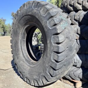 <font color='#da2127' font size ='2'><b>21.00X35 Firestone OTR Tire E-4 SRG DT Super Rock Grip Deep Tread 36-Ply </font></b><br><font size ='1' color='grey'>CONDITION: </font><font size ='2'>Used<br><font size ='1' color='grey'>TREAD DEPTH:</font><font size ='2'>  27/32nds<br><font size ='1' color='grey'>DETAILS:</font><font size ='2'> Clean<br><font size ='1' color='grey'>REF #:</font><font size ='2'> D510<br><font size ='1' color='grey'>LOCATION:</font><font size ='2'> San Jacinto, CA