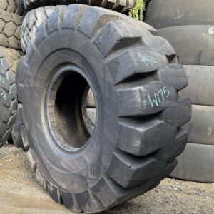 <font color='#da2127' font size ='2'><b>23.5X25 Titan OTR Tire L-5 LD250 20-Ply </font></b><br><font size ='1' color='grey'>CONDITION: </font><font size ='2'>Used<br><font size ='1' color='grey'>TREAD DEPTH:</font><font size ='2'>  49/32nds<br><font size ='1' color='grey'>DETAILS:</font><font size ='2'> Clean, Nails in Tread<br><font size ='1' color='grey'>REF #:</font><font size ='2'> W175<br><font size ='1' color='grey'>LOCATION:</font><font size ='2'> San Jacinto, CA