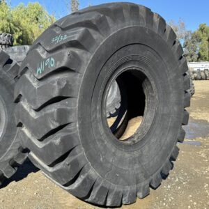 <font color='#da2127' font size ='2'><b>26.5X25 Duramax OTR Tire E-3 L-3 E3/L3 28-Ply </font></b><br><font size ='1' color='grey'>CONDITION: </font><font size ='2'>Used<br><font size ='1' color='grey'>TREAD DEPTH:</font><font size ='2'>  32/32nds<br><font size ='1' color='grey'>DETAILS:</font><font size ='2'> 1-Large Shoulder Patch, 1-Tread Patch<br><font size ='1' color='grey'>REF #:</font><font size ='2'> W190<br><font size ='1' color='grey'>LOCATION:</font><font size ='2'> San Jacinto, CA