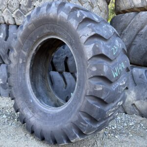 <font color='#da2127' font size ='2'><b>17.5X25 Specialty Tires of America OTR Tire E-3 L-3 G-3 Rock Service 12-Ply </font></b><br><font size ='1' color='grey'>CONDITION: </font><font size ='2'>Used<br><font size ='1' color='grey'>TREAD DEPTH:</font><font size ='2'>  23/32nds<br><font size ='1' color='grey'>DETAILS:</font><font size ='2'> Clean, 5-Nail Patches, Aged Tread<br><font size ='1' color='grey'>REF #:</font><font size ='2'> W199<br><font size ='1' color='grey'>LOCATION:</font><font size ='2'> San Jacinto, CA