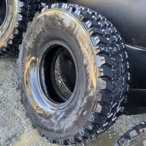 <font color='#da2127' font size ='2'><b>395/85R20 Goodyear OTR Tire M-3 Off-Road MV/T Military  166K </font></b><br><font size ='1' color='grey'>CONDITION: </font><font size ='2'>New<br><font size ='1' color='grey'>TREAD DEPTH:</font><font size ='2'>  26/32nds<br><font size ='1' color='grey'>DETAILS:</font><font size ='2'> Unused, 2010<br><font size ='1' color='grey'>REF #:</font><font size ='2'> W245<br><font size ='1' color='grey'>LOCATION:</font><font size ='2'> San Jacinto, CA