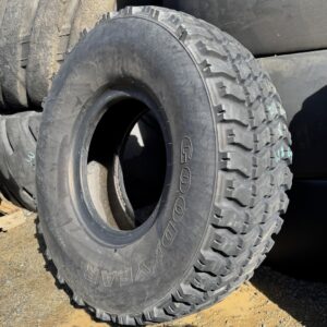 <font color='#da2127' font size ='2'><b>395/85R20 Goodyear OTR Tire M-3 Off-Road MV/T Military  158K </font></b><br><font size ='1' color='grey'>CONDITION: </font><font size ='2'>Used<br><font size ='1' color='grey'>TREAD DEPTH:</font><font size ='2'>  21/32nds<br><font size ='1' color='grey'>DETAILS:</font><font size ='2'> Clean, 2013<br><font size ='1' color='grey'>REF #:</font><font size ='2'> W264<br><font size ='1' color='grey'>LOCATION:</font><font size ='2'> San Jacinto, CA