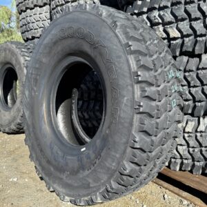 <font color='#da2127' font size ='2'><b>395/85R20 Goodyear OTR Tire M-3 Off-Road MV/T Military  158K </font></b><br><font size ='1' color='grey'>CONDITION: </font><font size ='2'>Used<br><font size ='1' color='grey'>TREAD DEPTH:</font><font size ='2'>  21/32nds<br><font size ='1' color='grey'>DETAILS:</font><font size ='2'> Clean, 2012<br><font size ='1' color='grey'>REF #:</font><font size ='2'> W265<br><font size ='1' color='grey'>LOCATION:</font><font size ='2'> San Jacinto, CA