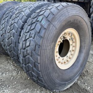 <font color='#da2127' font size ='2'><b>450/80R20 Sand Trail OTR Tire E-2 Military Off-Road Vehicle M.O.V. MOV 4-Ply </font></b><br><font size ='1' color='grey'>CONDITION: </font><font size ='2'>New-Take-Off<br><font size ='1' color='grey'>TREAD DEPTH:</font><font size ='2'>  13/32nds<br><font size ='1' color='grey'>DETAILS:</font><font size ='2'> Unused, 2012, On 20X10.00 10 Hole steel ET 90 Rim<br><font size ='1' color='grey'>REF #:</font><font size ='2'> W311<br><font size ='1' color='grey'>LOCATION:</font><font size ='2'> San Jacinto, CA