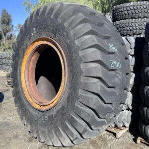 <font color='#da2127' font size ='2'><b>37.5X39 Goodyear OTR Tire E-3 L-3 SHRL8 Super Hard Rock Lug 8 44-Ply </font></b><br><font size ='1' color='grey'>CONDITION: </font><font size ='2'>Used<br><font size ='1' color='grey'>TREAD DEPTH:</font><font size ='2'>  54/32nds<br><font size ='1' color='grey'>DETAILS:</font><font size ='2'> Clean<br><font size ='1' color='grey'>REF #:</font><font size ='2'> Z410<br><font size ='1' color='grey'>LOCATION:</font><font size ='2'> San Jacinto, CA