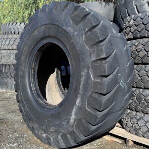 <font color='#da2127' font size ='2'><b>29.5X35 Firestone OTR Tire E-3 L-3 SRG Super Rock Grip 34-Ply </font></b><br><font size ='1' color='grey'>CONDITION: </font><font size ='2'>Used<br><font size ='1' color='grey'>TREAD DEPTH:</font><font size ='2'>  3/32nds<br><font size ='1' color='grey'>DETAILS:</font><font size ='2'> Clean, Low Rubber<br><font size ='1' color='grey'>REF #:</font><font size ='2'> W185<br><font size ='1' color='grey'>LOCATION:</font><font size ='2'> San Jacinto, CA