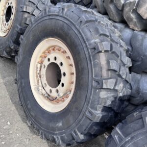 <font color='#da2127' font size ='2'><b>395/85R20 Michelin OTR Tire M-3 Off-Road XML Military  14-Ply </font></b><br><font size ='1' color='grey'>CONDITION: </font><font size ='2'>Used<br><font size ='1' color='grey'>TREAD DEPTH:</font><font size ='2'>  25/32nds<br><font size ='1' color='grey'>DETAILS:</font><font size ='2'> Clean, On Double Bevel Rim, Mild Age Cracks in Tread, 2006<br><font size ='1' color='grey'>REF #:</font><font size ='2'> W290<br><font size ='1' color='grey'>LOCATION:</font><font size ='2'> San Jacinto, CA