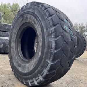<font color='#da2127' font size ='2'><b>23.5R25 Bridgestone OTR Tire L-3 G-3 VJT 1-Star </font></b><br><font size ='1' color='grey'>CONDITION: </font><font size ='2'>Used<br><font size ='1' color='grey'>TREAD DEPTH:</font><font size ='2'>  10/32nds<br><font size ='1' color='grey'>DETAILS:</font><font size ='2'> Clean, 1-Nail Patch<br><font size ='1' color='grey'>REF #:</font><font size ='2'> W335<br><font size ='1' color='grey'>LOCATION:</font><font size ='2'> San Jacinto, CA