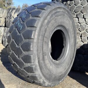 <font color='#da2127' font size ='2'><b>26.5R25 Double Coin OTR Tire E-3 L-3 REM2 2-Star </font></b><br><font size ='1' color='grey'>CONDITION: </font><font size ='2'>Used<br><font size ='1' color='grey'>TREAD DEPTH:</font><font size ='2'>  15/32nds<br><font size ='1' color='grey'>DETAILS:</font><font size ='2'> Clean, Bead Chips<br><font size ='1' color='grey'>REF #:</font><font size ='2'> Z414<br><font size ='1' color='grey'>LOCATION:</font><font size ='2'> Yakima, WA