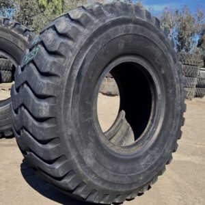 <font color='#da2127' font size ='2'><b>29.5R35 Bridgestone OTR Tire E-3 VRL 2-Star </font></b><br><font size ='1' color='grey'>CONDITION: </font><font size ='2'>Used<br><font size ='1' color='grey'>TREAD DEPTH:</font><font size ='2'>  44/32nds<br><font size ='1' color='grey'>DETAILS:</font><font size ='2'> Clean, Mildly Weathered Tread<br><font size ='1' color='grey'>REF #:</font><font size ='2'> D537<br><font size ='1' color='grey'>LOCATION:</font><font size ='2'> San Jacinto, CA