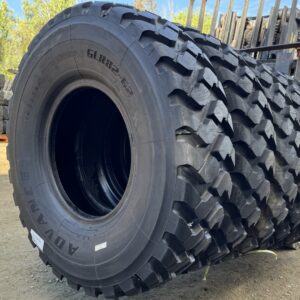 <font color='#da2127' font size ='2'><b>14.00R24 Advance OTR Tire E-2 L-2 G-2 GLR82 1-Star </font></b><br><font size ='1' color='grey'>CONDITION: </font><font size ='2'>New<br><font size ='1' color='grey'>TREAD DEPTH:</font><font size ='2'>  36/32nds<br><font size ='1' color='grey'>DETAILS:</font><font size ='2'> Unused<br><font size ='1' color='grey'>REF #:</font><font size ='2'> LS097<br><font size ='1' color='grey'>LOCATION:</font><font size ='2'> Fowler, CA