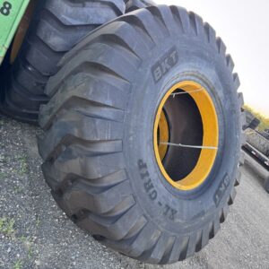 <font color='#da2127' font size ='2'><b>33.25X35 BKT OTR Tire E-3 XL-Grip 38-Ply </font></b><br><font size ='1' color='grey'>CONDITION: </font><font size ='2'>New<br><font size ='1' color='grey'>TREAD DEPTH:</font><font size ='2'>  58/32nds<br><font size ='1' color='grey'>DETAILS:</font><font size ='2'> Unused<br><font size ='1' color='grey'>REF #:</font><font size ='2'> LS119<br><font size ='1' color='grey'>LOCATION:</font><font size ='2'> Fowler, CA