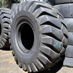 <font color='#da2127' font size ='2'><b>37.5X39 Goodyear OTR Tire E-3 HRL3F HRL-3F 52-Ply </font></b><br><font size ='1' color='grey'>CONDITION: </font><font size ='2'>Used<br><font size ='1' color='grey'>TREAD DEPTH:</font><font size ='2'>  52/32nds<br><font size ='1' color='grey'>DETAILS:</font><font size ='2'> Clean<br><font size ='1' color='grey'>REF #:</font><font size ='2'> D571<br><font size ='1' color='grey'>LOCATION:</font><font size ='2'> San Jacinto, CA
