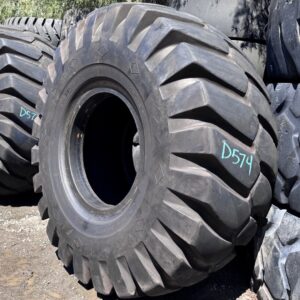 <font color='#da2127' font size ='2'><b>37.5X39 Goodyear OTR Tire E-3 HRL3F HRL-3F 52-Ply </font></b><br><font size ='1' color='grey'>CONDITION: </font><font size ='2'>Used<br><font size ='1' color='grey'>TREAD DEPTH:</font><font size ='2'>  50/32nds<br><font size ='1' color='grey'>DETAILS:</font><font size ='2'> Clean<br><font size ='1' color='grey'>REF #:</font><font size ='2'> D574<br><font size ='1' color='grey'>LOCATION:</font><font size ='2'> San Jacinto, CA