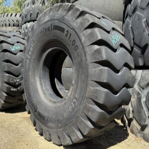 <font color='#da2127' font size ='2'><b>21.00X25 Continental OTR Tire E-4 IND-4 Container Master 40-Ply </font></b><br><font size ='1' color='grey'>CONDITION: </font><font size ='2'>Used<br><font size ='1' color='grey'>TREAD DEPTH:</font><font size ='2'>  46/32nds<br><font size ='1' color='grey'>DETAILS:</font><font size ='2'> Clean<br><font size ='1' color='grey'>REF #:</font><font size ='2'> W365<br><font size ='1' color='grey'>LOCATION:</font><font size ='2'> San Jacinto, CA