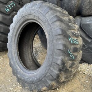 <font color='#da2127' font size ='2'><b>15.5X25 Goodyear OTR Tire E-2 L-2 G-2 SGL Sure Grip Lug 12-Ply </font></b><br><font size ='1' color='grey'>CONDITION: </font><font size ='2'>Used<br><font size ='1' color='grey'>TREAD DEPTH:</font><font size ='2'>  12/32nds<br><font size ='1' color='grey'>DETAILS:</font><font size ='2'> Clean, Rock Cuts on Sidewall, 1-Tread Patch<br><font size ='1' color='grey'>REF #:</font><font size ='2'> W382<br><font size ='1' color='grey'>LOCATION:</font><font size ='2'> San Jacinto, CA