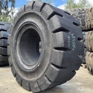 <font color='#da2127' font size ='2'><b>23.5X25 Maxam OTR Tire L-5 MS708 TR OTR Pro Solid </font></b><br><font size ='1' color='grey'>CONDITION: </font><font size ='2'>Used<br><font size ='1' color='grey'>TREAD DEPTH:</font><font size ='2'>  95/32nds<br><font size ='1' color='grey'>DETAILS:</font><font size ='2'> Clean, V53320, Fits 19.5X25 Rim<br><font size ='1' color='grey'>REF #:</font><font size ='2'> W385<br><font size ='1' color='grey'>LOCATION:</font><font size ='2'> San Jacinto, CA