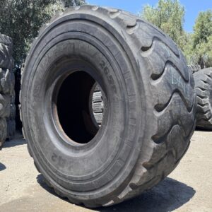 <font color='#da2127' font size ='2'><b>26.5R25 Michelin OTR Tire E-3 L-3 XHA2 2-Star </font></b><br><font size ='1' color='grey'>CONDITION: </font><font size ='2'>Used<br><font size ='1' color='grey'>TREAD DEPTH:</font><font size ='2'>  14/32nds<br><font size ='1' color='grey'>DETAILS:</font><font size ='2'> Clean<br><font size ='1' color='grey'>REF #:</font><font size ='2'> D613<br><font size ='1' color='grey'>LOCATION:</font><font size ='2'> San Jacinto, CA