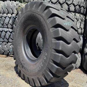 <font color='#da2127' font size ='2'><b>21.00X25 Continental OTR Tire E-3 IND-3 Crane Master ContiTerminal 40-Ply </font></b><br><font size ='1' color='grey'>CONDITION: </font><font size ='2'>Used<br><font size ='1' color='grey'>TREAD DEPTH:</font><font size ='2'>  39/32nds<br><font size ='1' color='grey'>DETAILS:</font><font size ='2'> Clean<br><font size ='1' color='grey'>REF #:</font><font size ='2'> W403<br><font size ='1' color='grey'>LOCATION:</font><font size ='2'> San Jacinto, CA