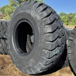 <font color='#da2127' font size ='2'><b>29.5X35 Firestone OTR Tire E-3 L-3 SRG Super Rock Grip 34-Ply </font></b><br><font size ='1' color='grey'>CONDITION: </font><font size ='2'>New-Take-Off<br><font size ='1' color='grey'>TREAD DEPTH:</font><font size ='2'>  49/32nds<br><font size ='1' color='grey'>DETAILS:</font><font size ='2'> Clean<br><font size ='1' color='grey'>REF #:</font><font size ='2'> D549<br><font size ='1' color='grey'>LOCATION:</font><font size ='2'> Amarillo, TX