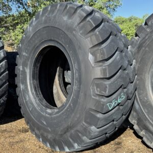 <font color='#da2127' font size ='2'><b>29.5X35 Firestone OTR Tire E-3 L-3 SRG Super Rock Grip 34-Ply </font></b><br><font size ='1' color='grey'>CONDITION: </font><font size ='2'>Used<br><font size ='1' color='grey'>TREAD DEPTH:</font><font size ='2'>  46/32nds<br><font size ='1' color='grey'>DETAILS:</font><font size ='2'> Clean<br><font size ='1' color='grey'>REF #:</font><font size ='2'> D563<br><font size ='1' color='grey'>LOCATION:</font><font size ='2'> Amarillo, TX