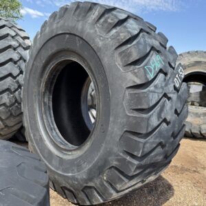 <font color='#da2127' font size ='2'><b>29.5X35 Firestone OTR Tire E-3 L-3 SRG Super Rock Grip 34-Ply </font></b><br><font size ='1' color='grey'>CONDITION: </font><font size ='2'>Used<br><font size ='1' color='grey'>TREAD DEPTH:</font><font size ='2'>  31/32nds<br><font size ='1' color='grey'>DETAILS:</font><font size ='2'> Clean<br><font size ='1' color='grey'>REF #:</font><font size ='2'> D569<br><font size ='1' color='grey'>LOCATION:</font><font size ='2'> Amarillo, TX