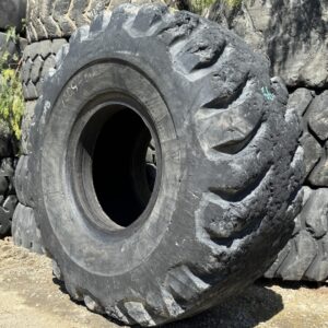 <font color='#da2127' font size ='2'><b>37.25X35 Firestone OTR Tire E-4 SRG DT Super Rock Grip Deep Tread 36-Ply </font></b><br><font size ='1' color='grey'>CONDITION: </font><font size ='2'>Used<br><font size ='1' color='grey'>TREAD DEPTH:</font><font size ='2'>  56/32nds<br><font size ='1' color='grey'>DETAILS:</font><font size ='2'> 1-Large Tread Section, 1-Shoulder Section, Shoulder Spot, Flex Cracks, Rough Tire<br><font size ='1' color='grey'>REF #:</font><font size ='2'> D630<br><font size ='1' color='grey'>LOCATION:</font><font size ='2'> San Jacinto, CA