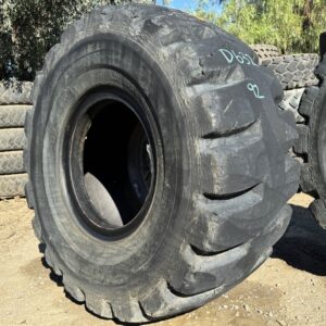 <font color='#da2127' font size ='2'><b>35/65X33 General OTR Tire L-5 LD250 24-Ply </font></b><br><font size ='1' color='grey'>CONDITION: </font><font size ='2'>Used<br><font size ='1' color='grey'>TREAD DEPTH:</font><font size ='2'>  92/32nds<br><font size ='1' color='grey'>DETAILS:</font><font size ='2'> Clean, Rock Cuts on One Sidewall<br><font size ='1' color='grey'>REF #:</font><font size ='2'> D632<br><font size ='1' color='grey'>LOCATION:</font><font size ='2'> San Jacinto, CA