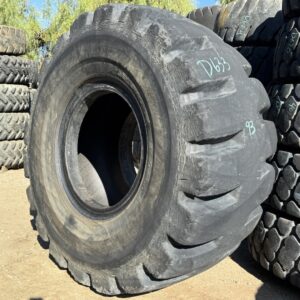 <font color='#da2127' font size ='2'><b>35/65X33 General OTR Tire L-5 LD250 24-Ply </font></b><br><font size ='1' color='grey'>CONDITION: </font><font size ='2'>Used<br><font size ='1' color='grey'>TREAD DEPTH:</font><font size ='2'>  93/32nds<br><font size ='1' color='grey'>DETAILS:</font><font size ='2'> Clean, Rock Cuts on One Sidewall<br><font size ='1' color='grey'>REF #:</font><font size ='2'> D633<br><font size ='1' color='grey'>LOCATION:</font><font size ='2'> San Jacinto, CA
