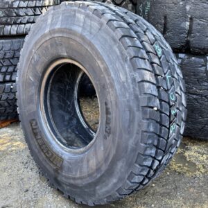 <font color='#da2127' font size ='2'><b>525/80R25 Michelin OTR Tire E-2 Crane Highway X-Crane 176F </font></b><br><font size ='1' color='grey'>CONDITION: </font><font size ='2'>Used<br><font size ='1' color='grey'>TREAD DEPTH:</font><font size ='2'>  25/32nds<br><font size ='1' color='grey'>DETAILS:</font><font size ='2'> Clean, Cupping, 20.5R25<br><font size ='1' color='grey'>REF #:</font><font size ='2'> L038<br><font size ='1' color='grey'>LOCATION:</font><font size ='2'> San Jacinto, CA