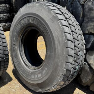 <font color='#da2127' font size ='2'><b>525/80R25 Michelin OTR Tire E-2 Crane Highway X-Crane 176F </font></b><br><font size ='1' color='grey'>CONDITION: </font><font size ='2'>Used<br><font size ='1' color='grey'>TREAD DEPTH:</font><font size ='2'>  29/32nds<br><font size ='1' color='grey'>DETAILS:</font><font size ='2'> Clean, Cupping, 20.5R25<br><font size ='1' color='grey'>REF #:</font><font size ='2'> L047<br><font size ='1' color='grey'>LOCATION:</font><font size ='2'> San Jacinto, CA