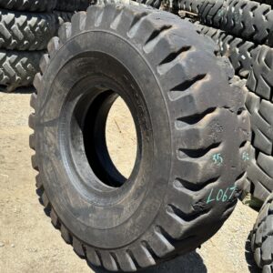 <font color='#da2127' font size ='2'><b>18.00X25 Galaxy OTR Tire IND-4 Port Max 40-Ply </font></b><br><font size ='1' color='grey'>CONDITION: </font><font size ='2'>Used<br><font size ='1' color='grey'>TREAD DEPTH:</font><font size ='2'>  43/32nds<br><font size ='1' color='grey'>DETAILS:</font><font size ='2'> Clean, Uneven Wear<br><font size ='1' color='grey'>REF #:</font><font size ='2'> L067<br><font size ='1' color='grey'>LOCATION:</font><font size ='2'> San Jacinto, CA