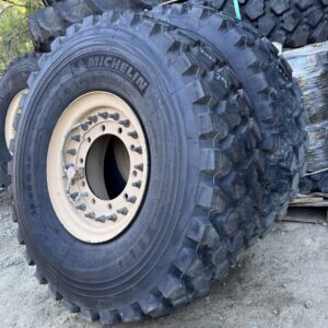 <font color='#da2127' font size ='2'><b>14.00R20 Michelin OTR Tire M-3 Off-Road XML Military  22-Ply </font></b><br><font size ='1' color='grey'>CONDITION: </font><font size ='2'>New<br><font size ='1' color='grey'>TREAD DEPTH:</font><font size ='2'>  29/32nds<br><font size ='1' color='grey'>DETAILS:</font><font size ='2'> Clean, On Rim, 2021<br><font size ='1' color='grey'>REF #:</font><font size ='2'> W444<br><font size ='1' color='grey'>LOCATION:</font><font size ='2'> San Jacinto, CA