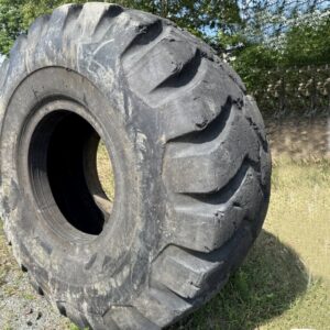 <font color='#da2127' font size ='2'><b>33.25X35 Firestone OTR Tire E-4 SRG DT Super Rock Grip Deep Tread 32-Ply </font></b><br><font size ='1' color='grey'>CONDITION: </font><font size ='2'>Used<br><font size ='1' color='grey'>TREAD DEPTH:</font><font size ='2'>  70/32nds<br><font size ='1' color='grey'>DETAILS:</font><font size ='2'> Clean<br><font size ='1' color='grey'>REF #:</font><font size ='2'> Z466<br><font size ='1' color='grey'>LOCATION:</font><font size ='2'> Kernersville, NC