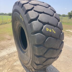 <font color='#da2127' font size ='2'><b>29.5R25 Bridgestone OTR Tire E-3 L-3 VMT 1-Star </font></b><br><font size ='1' color='grey'>CONDITION: </font><font size ='2'>Used<br><font size ='1' color='grey'>TREAD DEPTH:</font><font size ='2'>  30/32nds<br><font size ='1' color='grey'>DETAILS:</font><font size ='2'> Clean<br><font size ='1' color='grey'>REF #:</font><font size ='2'> D636<br><font size ='1' color='grey'>LOCATION:</font><font size ='2'> Flatonia, TX