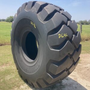 <font color='#da2127' font size ='2'><b>29.5X25 Firestone OTR Tire E-3 L-3 SRG Super Rock Grip 28-Ply </font></b><br><font size ='1' color='grey'>CONDITION: </font><font size ='2'>Used<br><font size ='1' color='grey'>TREAD DEPTH:</font><font size ='2'>  52/32nds<br><font size ='1' color='grey'>DETAILS:</font><font size ='2'> Clean<br><font size ='1' color='grey'>REF #:</font><font size ='2'> D646<br><font size ='1' color='grey'>LOCATION:</font><font size ='2'> Flatonia, TX