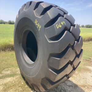 <font color='#da2127' font size ='2'><b>29.5X29 Firestone OTR Tire E-3 L-3 SRG Super Rock Grip 28-Ply </font></b><br><font size ='1' color='grey'>CONDITION: </font><font size ='2'>Used<br><font size ='1' color='grey'>TREAD DEPTH:</font><font size ='2'>  45/32nds<br><font size ='1' color='grey'>DETAILS:</font><font size ='2'> Clean<br><font size ='1' color='grey'>REF #:</font><font size ='2'> D649<br><font size ='1' color='grey'>LOCATION:</font><font size ='2'> Flatonia, TX