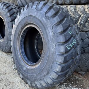 <font color='#da2127' font size ='2'><b>29.5X35 Firestone OTR Tire E-3 L-3 SRG Super Rock Grip 34-Ply </font></b><br><font size ='1' color='grey'>CONDITION: </font><font size ='2'>Used<br><font size ='1' color='grey'>TREAD DEPTH:</font><font size ='2'>  47/32nds<br><font size ='1' color='grey'>DETAILS:</font><font size ='2'> Clean<br><font size ='1' color='grey'>REF #:</font><font size ='2'> D660<br><font size ='1' color='grey'>LOCATION:</font><font size ='2'> San Jacinto, CA