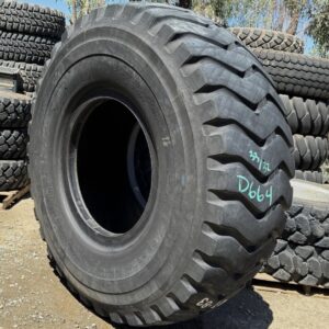 <font color='#da2127' font size ='2'><b>29.5R35 Bridgestone OTR Tire E-3 VRL 2-Star </font></b><br><font size ='1' color='grey'>CONDITION: </font><font size ='2'>Used<br><font size ='1' color='grey'>TREAD DEPTH:</font><font size ='2'>  33/32nds<br><font size ='1' color='grey'>DETAILS:</font><font size ='2'> Clean<br><font size ='1' color='grey'>REF #:</font><font size ='2'> D664<br><font size ='1' color='grey'>LOCATION:</font><font size ='2'> San Jacinto, CA