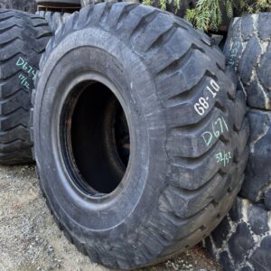 <font color='#da2127' font size ='2'><b>29.5X35 Firestone OTR Tire E-3 L-3 SRG Super Rock Grip 34-Ply </font></b><br><font size ='1' color='grey'>CONDITION: </font><font size ='2'>Used<br><font size ='1' color='grey'>TREAD DEPTH:</font><font size ='2'>  32/32nds<br><font size ='1' color='grey'>DETAILS:</font><font size ='2'> Clean<br><font size ='1' color='grey'>REF #:</font><font size ='2'> D671<br><font size ='1' color='grey'>LOCATION:</font><font size ='2'> San Jacinto, CA