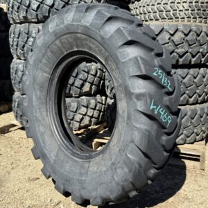 <font color='#da2127' font size ='2'><b>13.00X24 Galaxy OTR Tire L-2 Giraffe XLW 14-Ply </font></b><br><font size ='1' color='grey'>CONDITION: </font><font size ='2'>Used<br><font size ='1' color='grey'>TREAD DEPTH:</font><font size ='2'>  25/32nds<br><font size ='1' color='grey'>DETAILS:</font><font size ='2'> Clean, Weathered Tread, Aged<br><font size ='1' color='grey'>REF #:</font><font size ='2'> W469<br><font size ='1' color='grey'>LOCATION:</font><font size ='2'> San Jacinto, CA