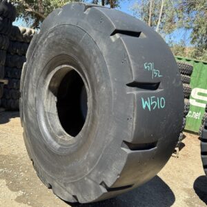 <font color='#da2127' font size ='2'><b>33.5X33 General OTR Tire L-5 L-5S HTLD Half Tread 44-Ply </font></b><br><font size ='1' color='grey'>CONDITION: </font><font size ='2'>Retread-Used<br><font size ='1' color='grey'>TREAD DEPTH:</font><font size ='2'>  57/32nds<br><font size ='1' color='grey'>DETAILS:</font><font size ='2'> Clean<br><font size ='1' color='grey'>REF #:</font><font size ='2'> W510<br><font size ='1' color='grey'>LOCATION:</font><font size ='2'> San Jacinto, CA