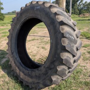 <font color='#da2127' font size ='2'><b>520/85R46 Firestone OTR Tire R-1W Deep Tread 23 158A8 </font></b><br><font size ='1' color='grey'>CONDITION: </font><font size ='2'>Used<br><font size ='1' color='grey'>TREAD DEPTH:</font><font size ='2'>  11/32nds<br><font size ='1' color='grey'>DETAILS:</font><font size ='2'> Clean, Uneven Wear<br><font size ='1' color='grey'>REF #:</font><font size ='2'> Z499<br><font size ='1' color='grey'>LOCATION:</font><font size ='2'> Gilson, IL