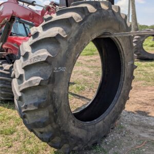 <font color='#da2127' font size ='2'><b>520/85R46 Firestone OTR Tire R-1W Deep Tread 23 158A8 </font></b><br><font size ='1' color='grey'>CONDITION: </font><font size ='2'>Used<br><font size ='1' color='grey'>TREAD DEPTH:</font><font size ='2'>  27/32nds<br><font size ='1' color='grey'>DETAILS:</font><font size ='2'> Clean, Uneven Wear<br><font size ='1' color='grey'>REF #:</font><font size ='2'> Z502<br><font size ='1' color='grey'>LOCATION:</font><font size ='2'> Gilson, IL