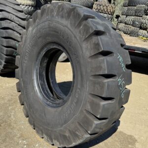 <font color='#da2127' font size ='2'><b>18.00X25 Continental OTR Tire E-4 IND-4 Container Master ContiTerminal 40-Ply </font></b><br><font size ='1' color='grey'>CONDITION: </font><font size ='2'>Used<br><font size ='1' color='grey'>TREAD DEPTH:</font><font size ='2'>  78/32nds<br><font size ='1' color='grey'>DETAILS:</font><font size ='2'> Clean<br><font size ='1' color='grey'>REF #:</font><font size ='2'> W516<br><font size ='1' color='grey'>LOCATION:</font><font size ='2'> Amarillo, TX