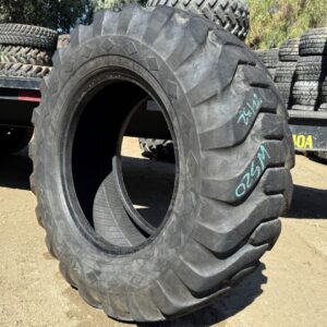 <font color='#da2127' font size ='2'><b>15.5X25 Goodyear OTR Tire E-2 L-2 G-2 SGL Sure Grip Lug 12-Ply </font></b><br><font size ='1' color='grey'>CONDITION: </font><font size ='2'>Used<br><font size ='1' color='grey'>TREAD DEPTH:</font><font size ='2'>  22/32nds<br><font size ='1' color='grey'>DETAILS:</font><font size ='2'> Clean, 1-Tread Patch<br><font size ='1' color='grey'>REF #:</font><font size ='2'> W520<br><font size ='1' color='grey'>LOCATION:</font><font size ='2'> San Jacinto, CA
