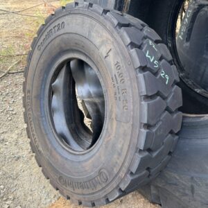 <font color='#da2127' font size ='2'><b>10.00R20 Continental OTR Tire Forklift ContiRT20 18-Ply </font></b><br><font size ='1' color='grey'>CONDITION: </font><font size ='2'>Used<br><font size ='1' color='grey'>TREAD DEPTH:</font><font size ='2'>  32/32nds<br><font size ='1' color='grey'>DETAILS:</font><font size ='2'> Clean<br><font size ='1' color='grey'>REF #:</font><font size ='2'> W529<br><font size ='1' color='grey'>LOCATION:</font><font size ='2'> San Jacinto, CA